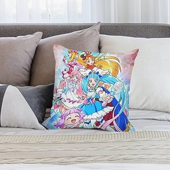 Amazon｜プリキュア 枕カバー 60×60cm ピローケース 防ダニ 抗菌